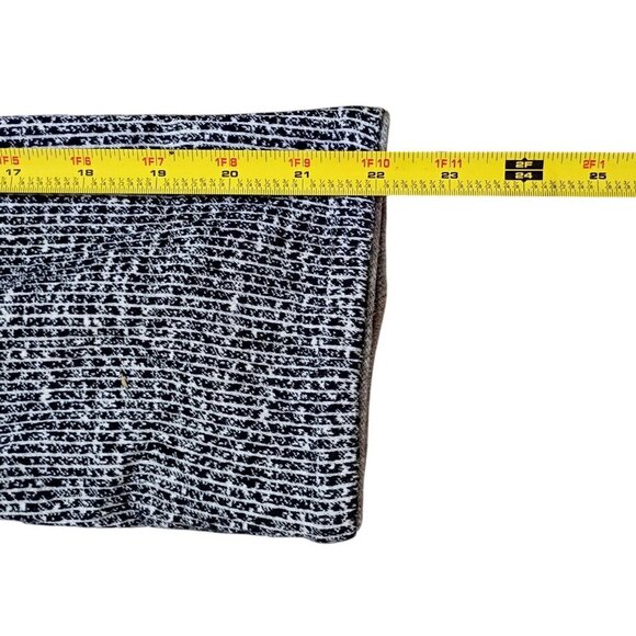 Cabi The Times Jacket Black White Tweed Open Front Cardigan Coat Women’s Medium - Picture 2 of 9